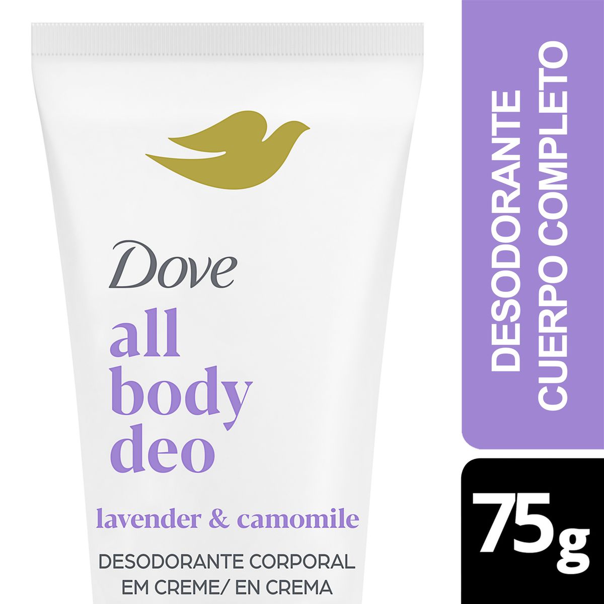 DOVE - Desodorante Crema All Body Deo Lavanda y Manzanilla Dove 75 gr
