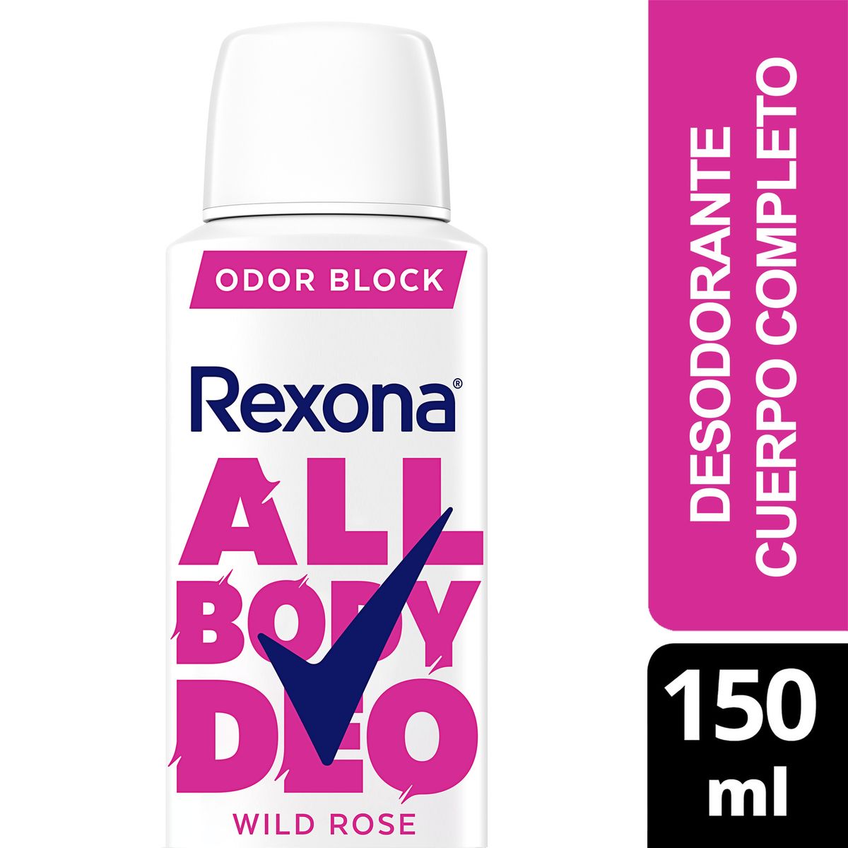 REXONA - Desodorante Aerosol All Body Deo Wild Rose Women Rexona 150 ml