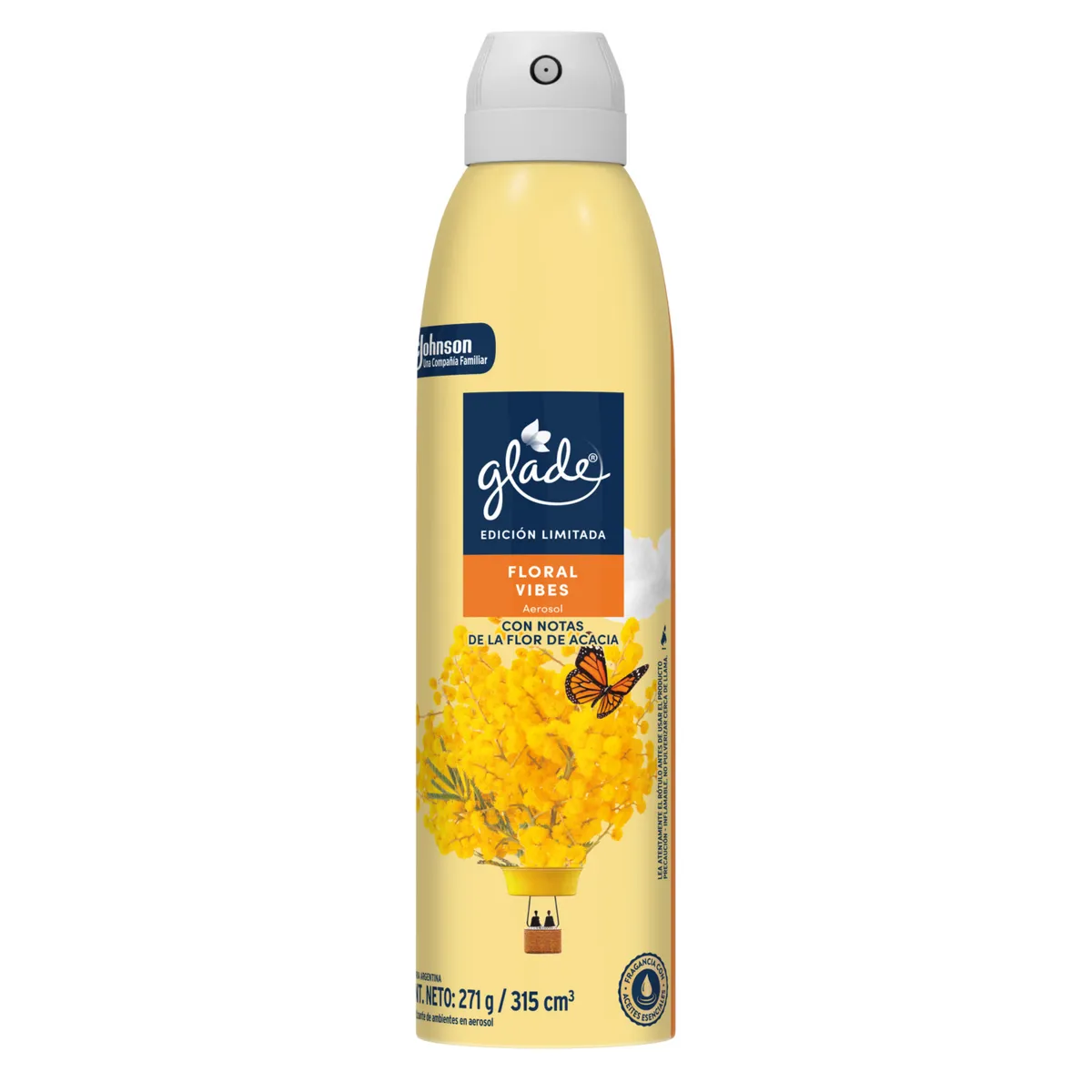 GLADE - Desodorante Ambiental Glade Aerosol Floral Vibes 315 ml