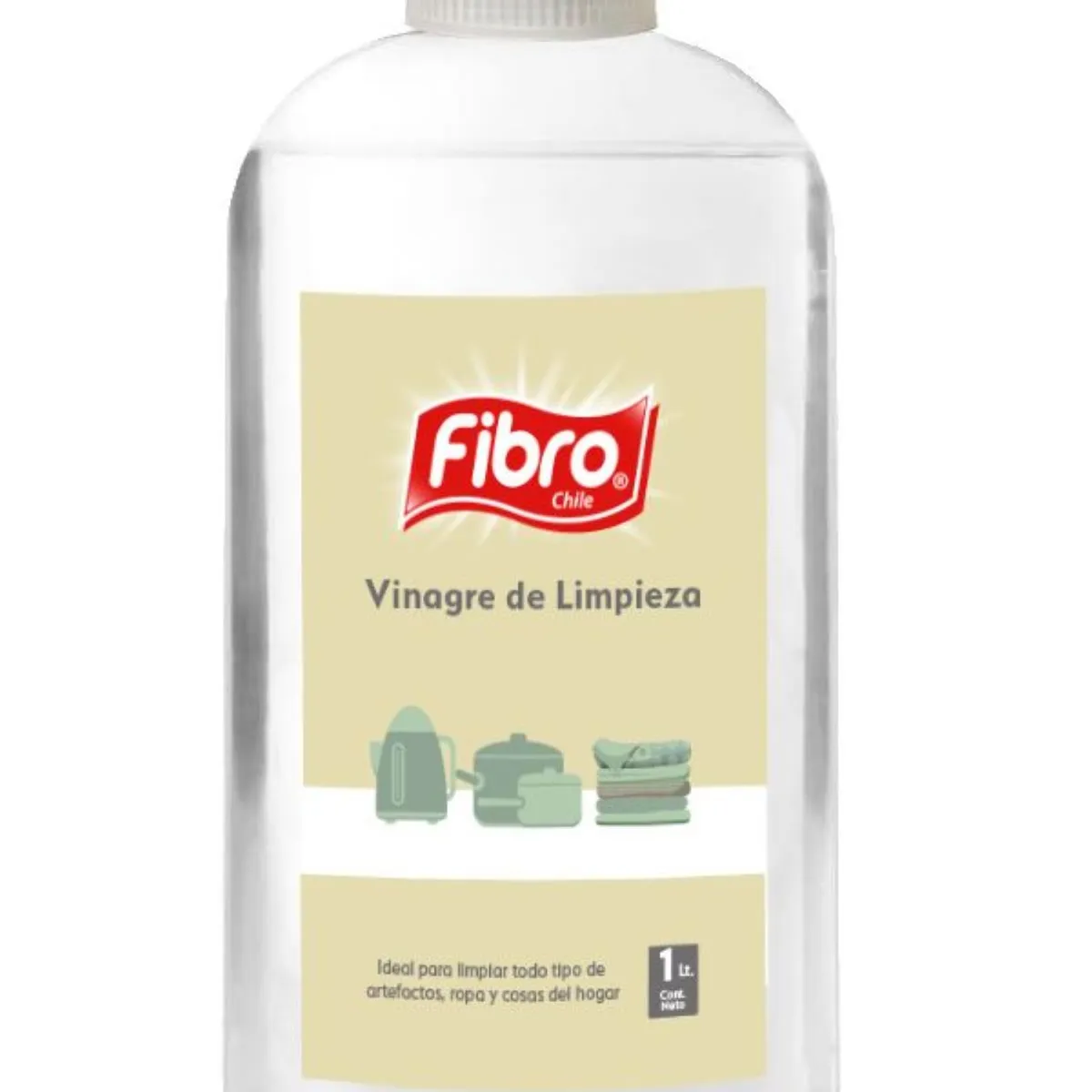 FIBRO - Vinagre de Limpieza Biodegradable Fibro 1 lt