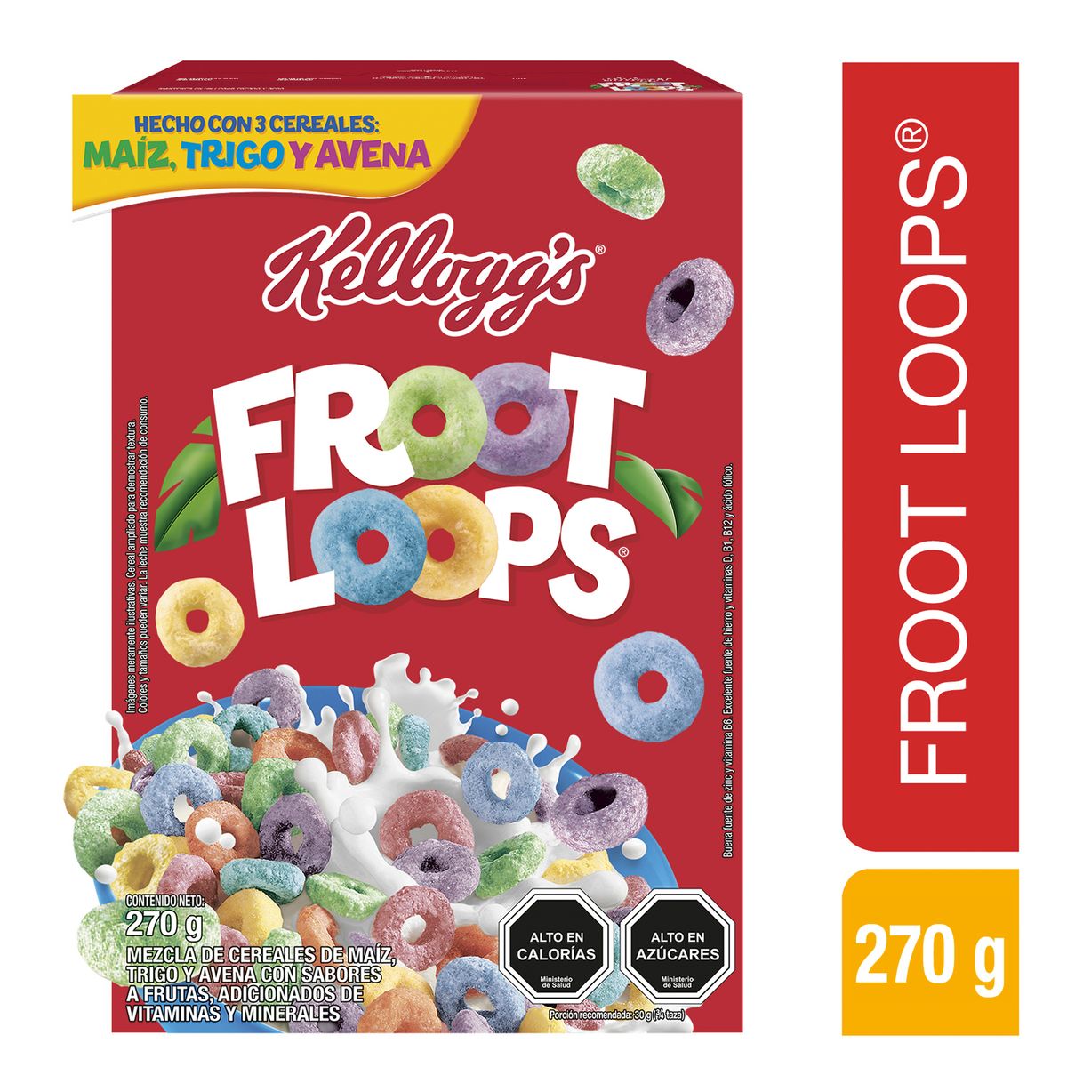 KELLOGGS - Cereal Froot Loops Kelloggs 270 g