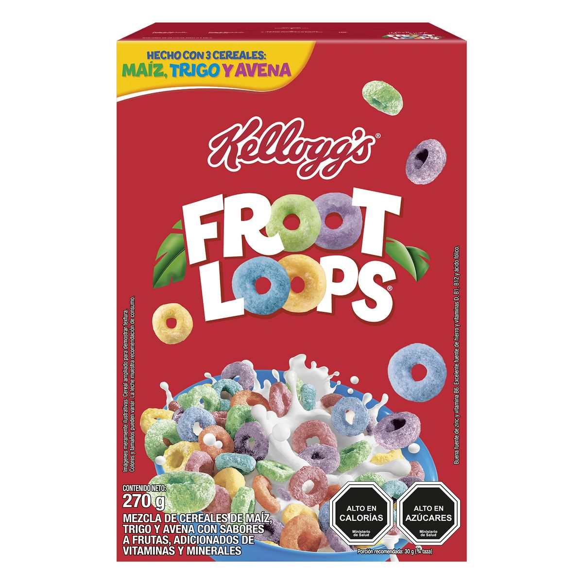 KELLOGGS - Cereal Froot Loops Kelloggs 270 g