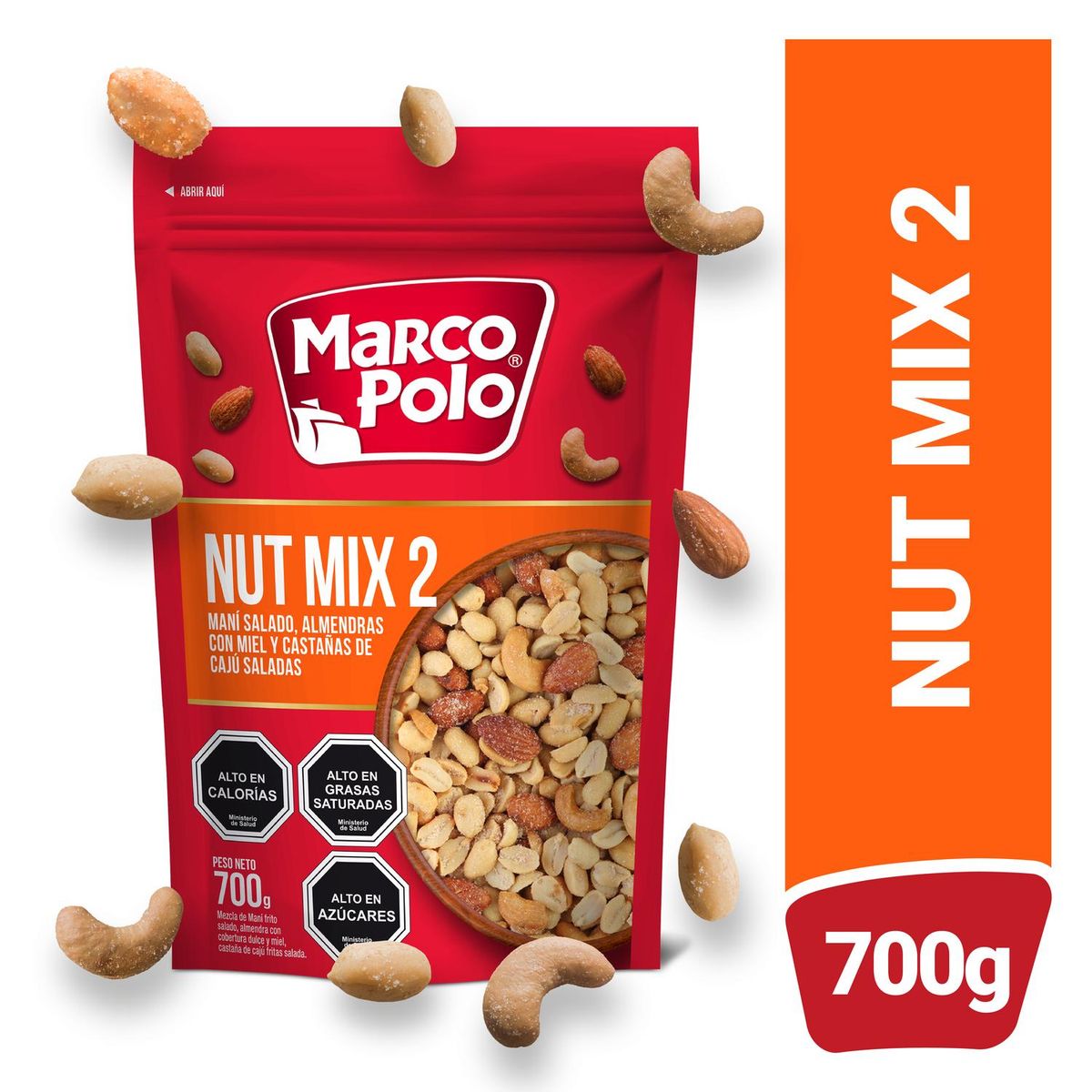 MARCO POLO - Mix de Frutos Secos Nut Mix 2 Marco Polo 700 g