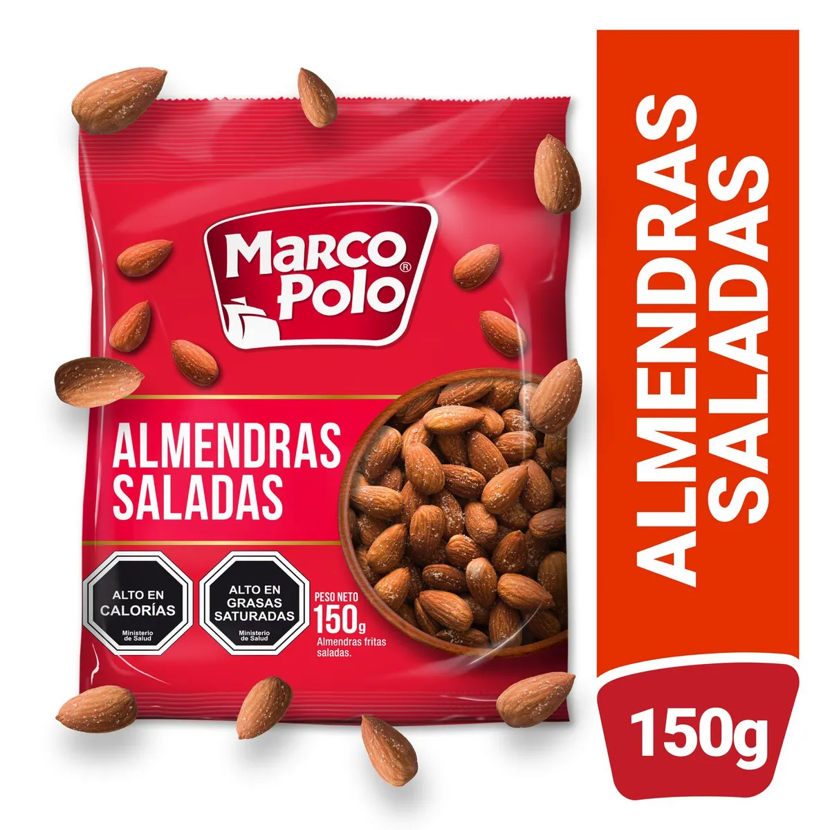MARCO POLO - Almendras Saladas Marco Polo 150 g