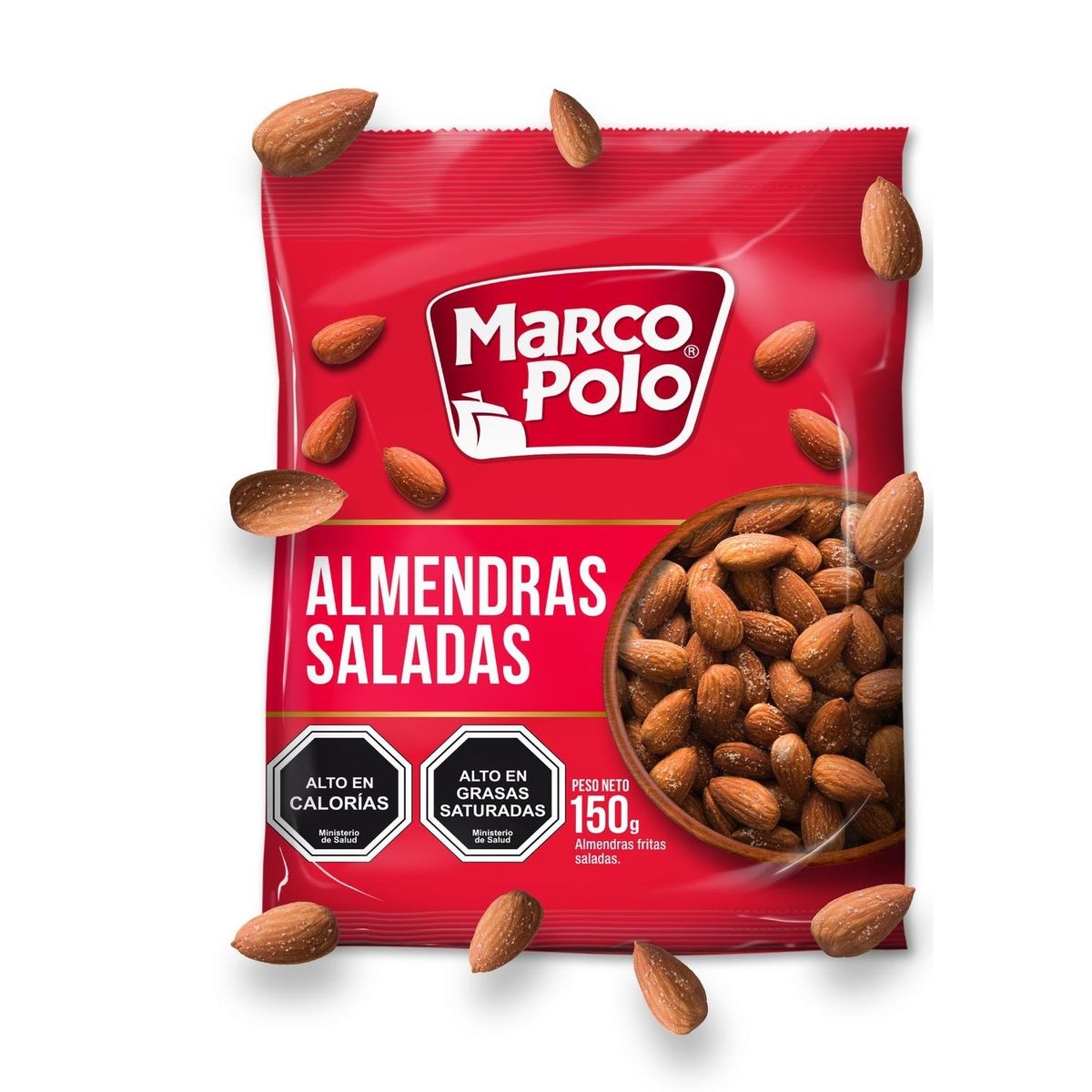 MARCO POLO - Almendras Saladas Marco Polo 150 g