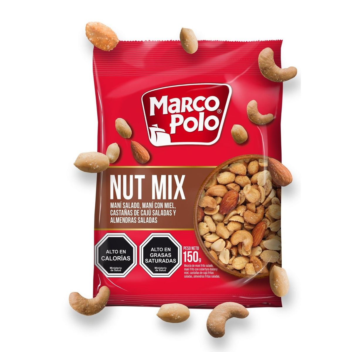 MARCO POLO - Mix de Frutos Secos Nut Mix Marco Polo 150 g