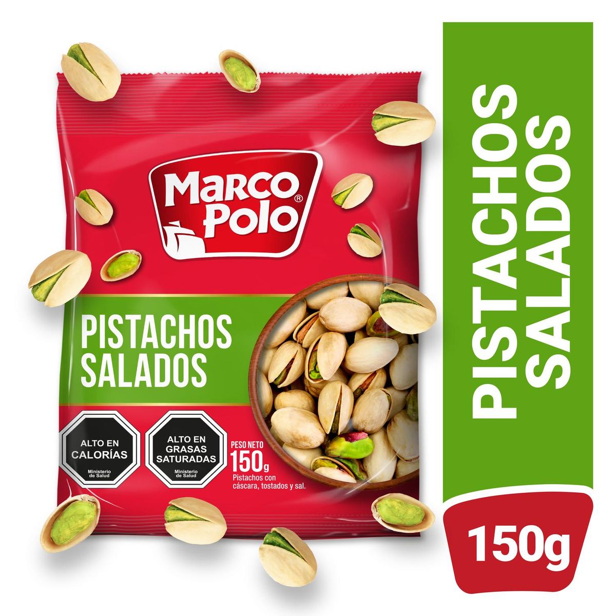 MARCO POLO - Pistachos Salados Marco Polo 150 g