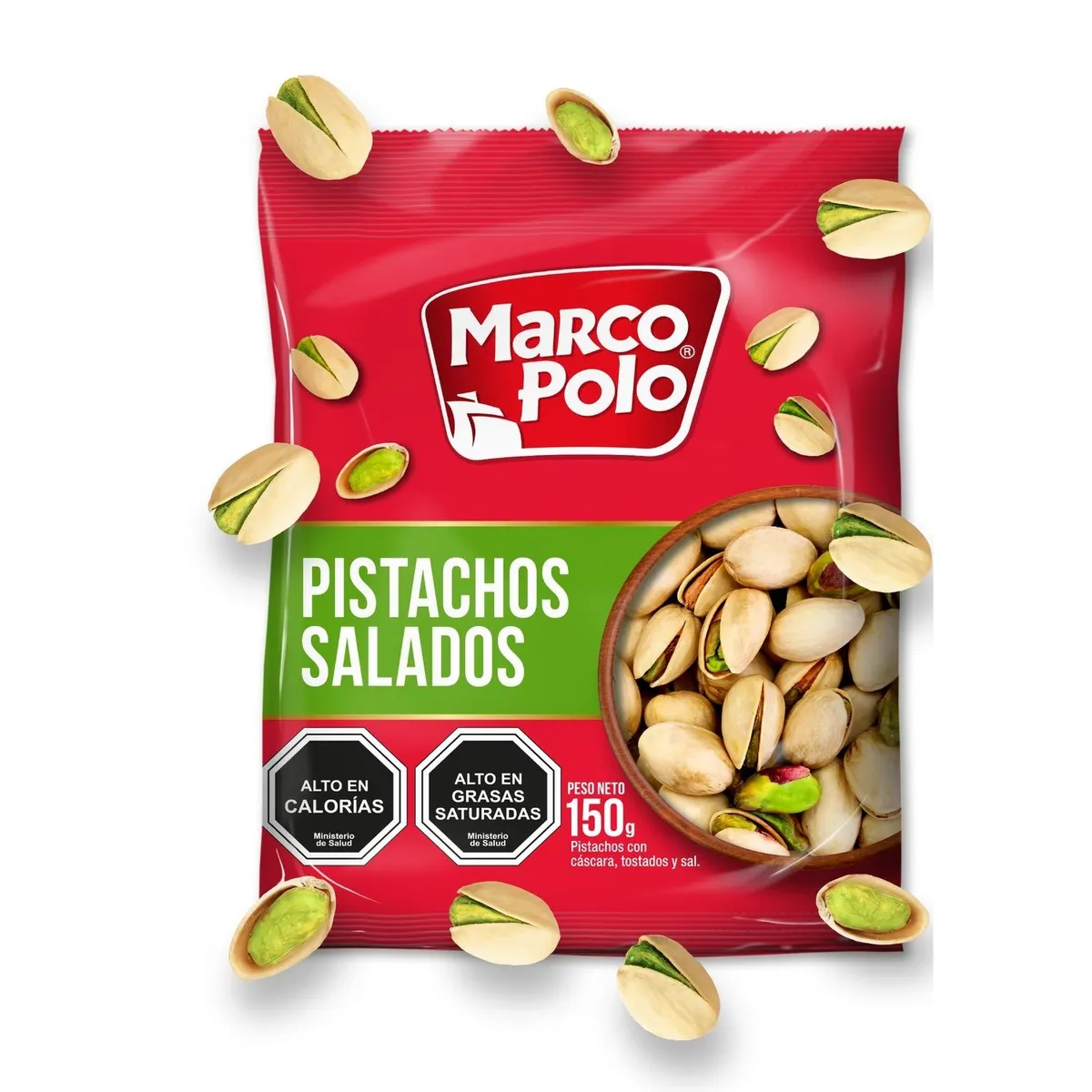 MARCO POLO - Pistachos Salados Marco Polo 150 g