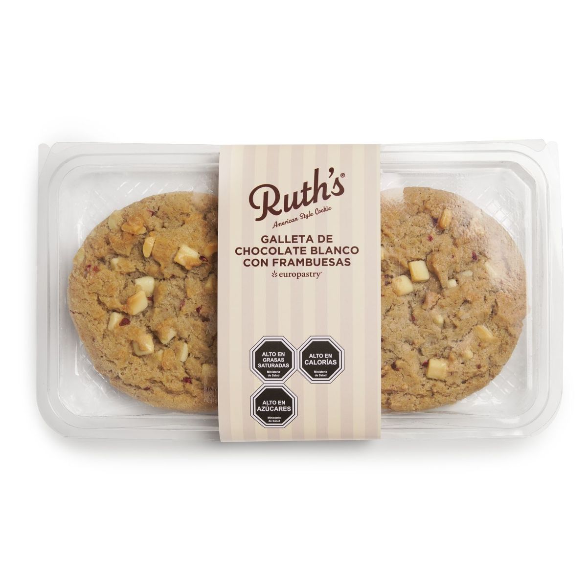 RUTH'S - Pack Galleta Chocolate y Frambuesa Ruth's 2 x 76 g