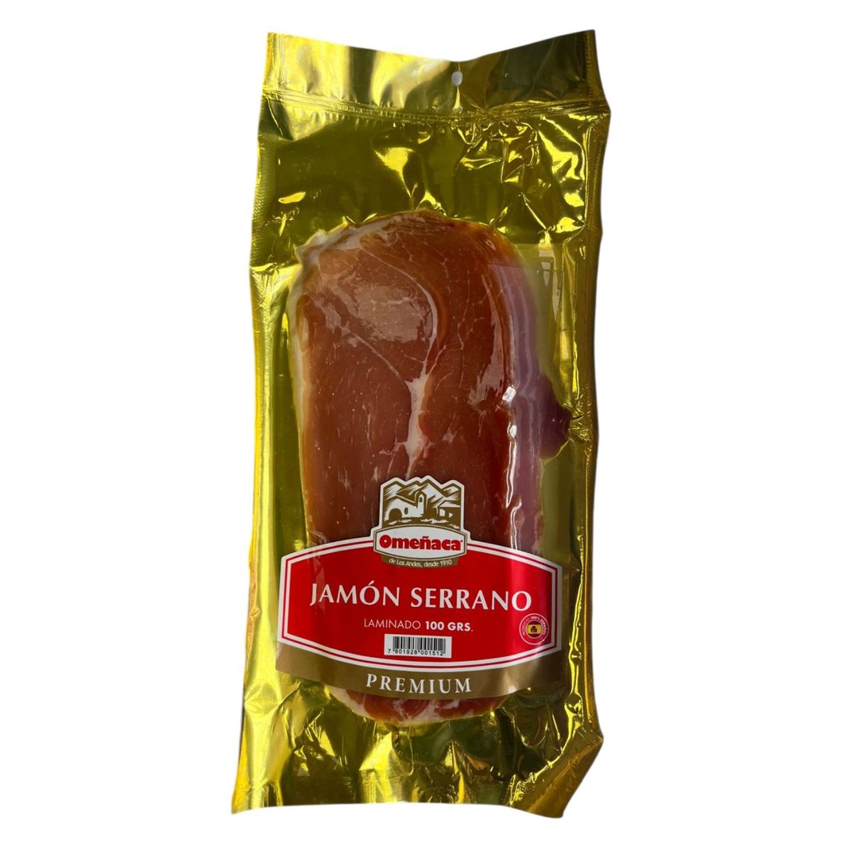  - Jamón Serrano Laminado Premium Omeñaca 100 gr