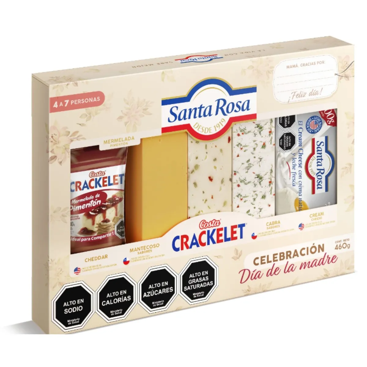 SANTA ROSA - Tabla de Quesos Celebración Santa Rosa 460 g