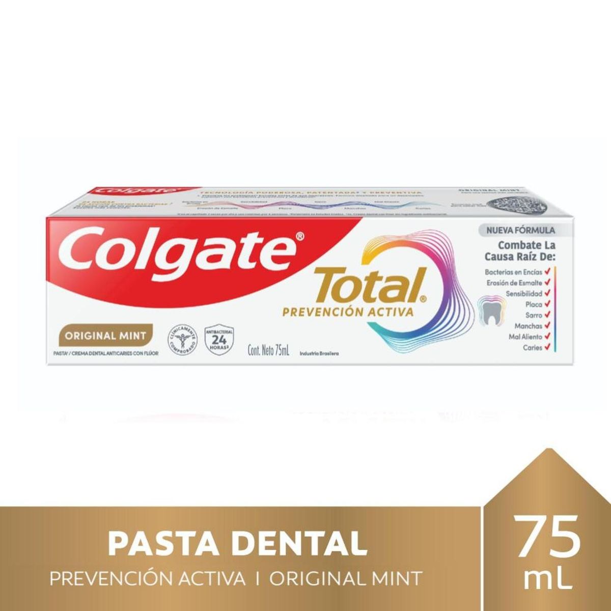 COLGATE - Pasta Dental Colgate Total Original Mint 75 ml