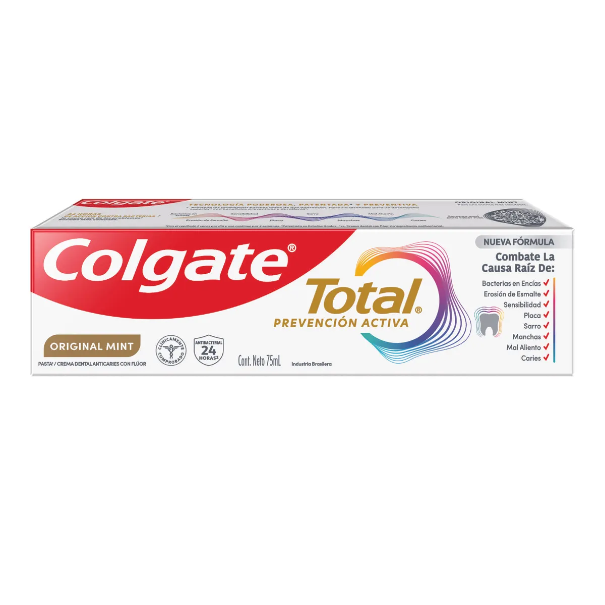 COLGATE - Pasta Dental Colgate Total Original Mint 75 ml