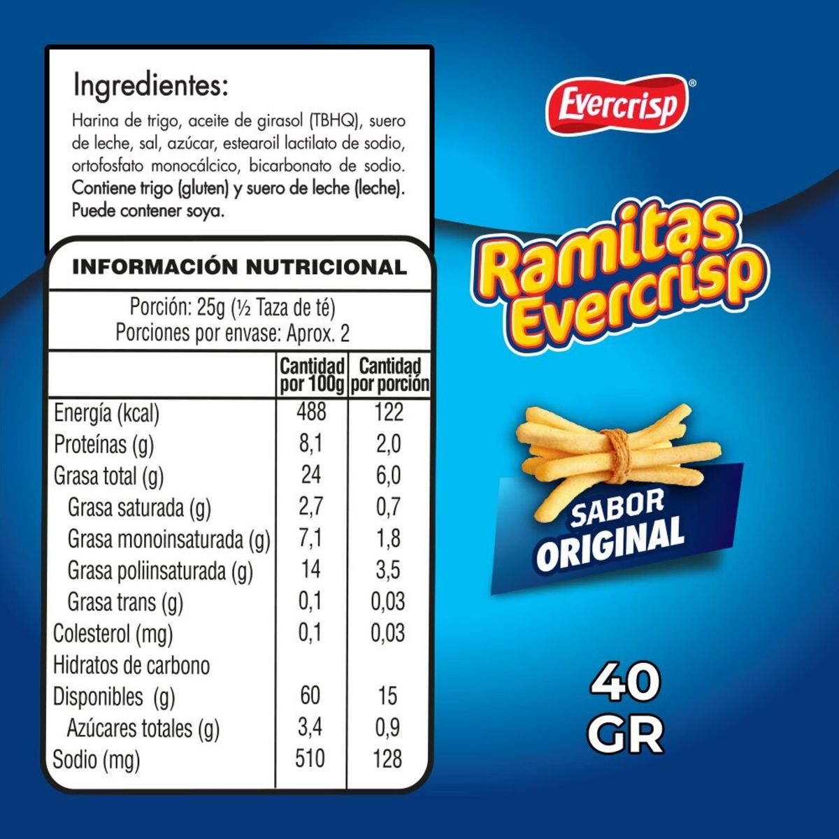 EVERCRISP - Ramitas Original Evercrisp 40 g