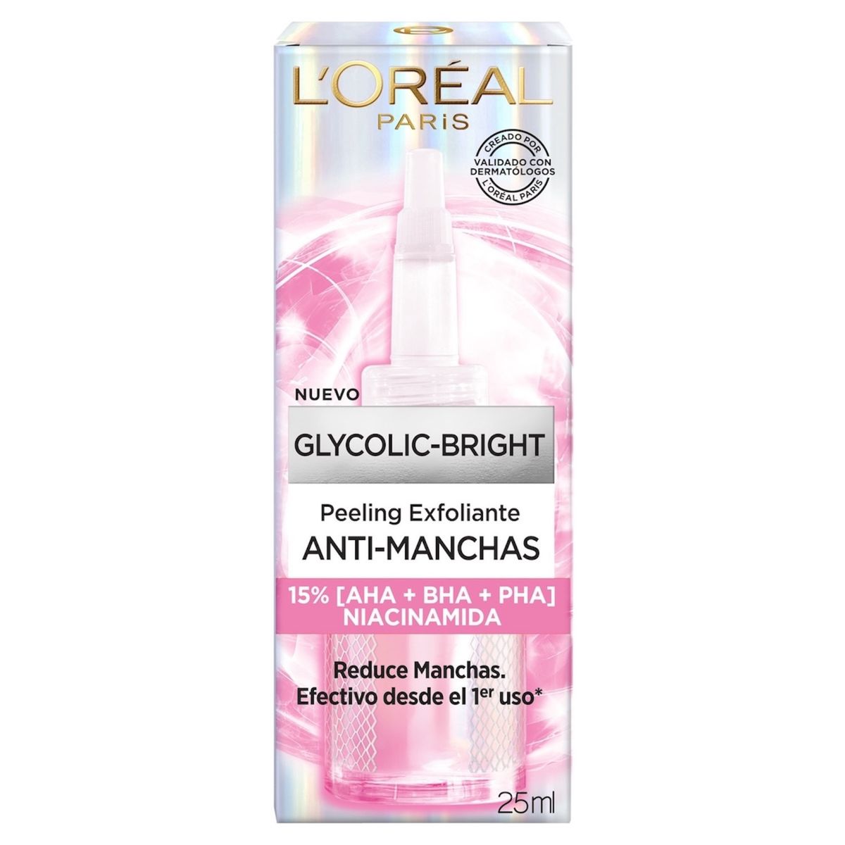 DERMO EXPERTISE - Peeling Exfoliante Anti-Manchas Glycolic Bright Dermo Expertise 25 ml