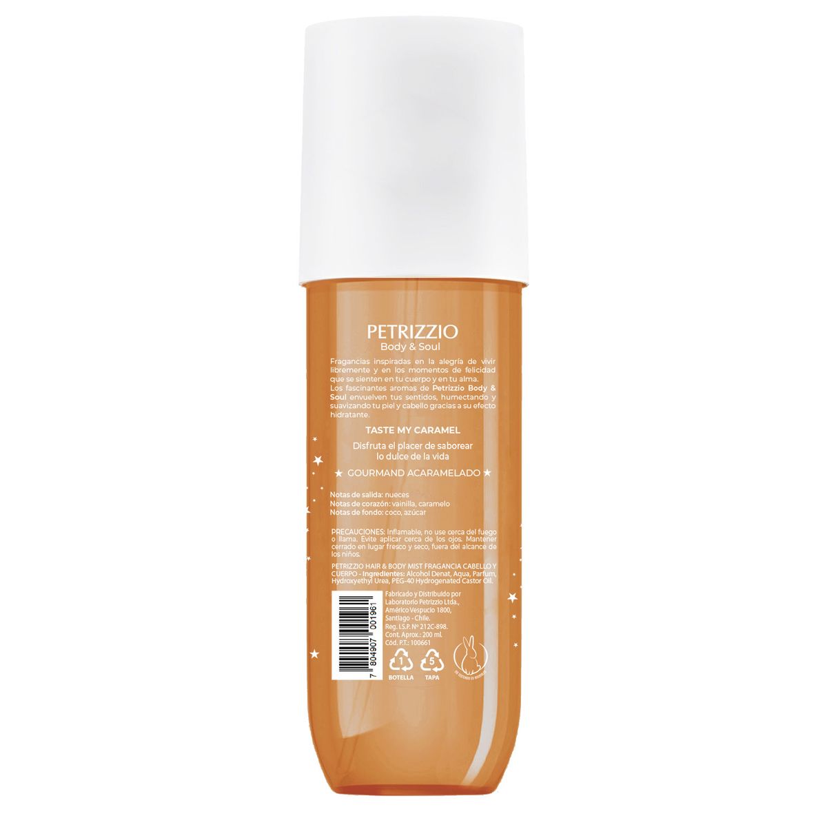 PETRIZZIO - Body Mist Petrizzio Caramel 200 ml