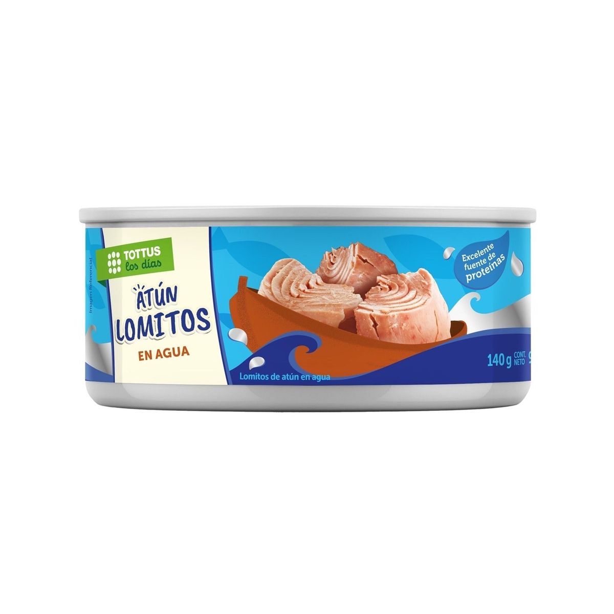 TOTTUS - Atún Lomitos en Agua Tottus 140 g