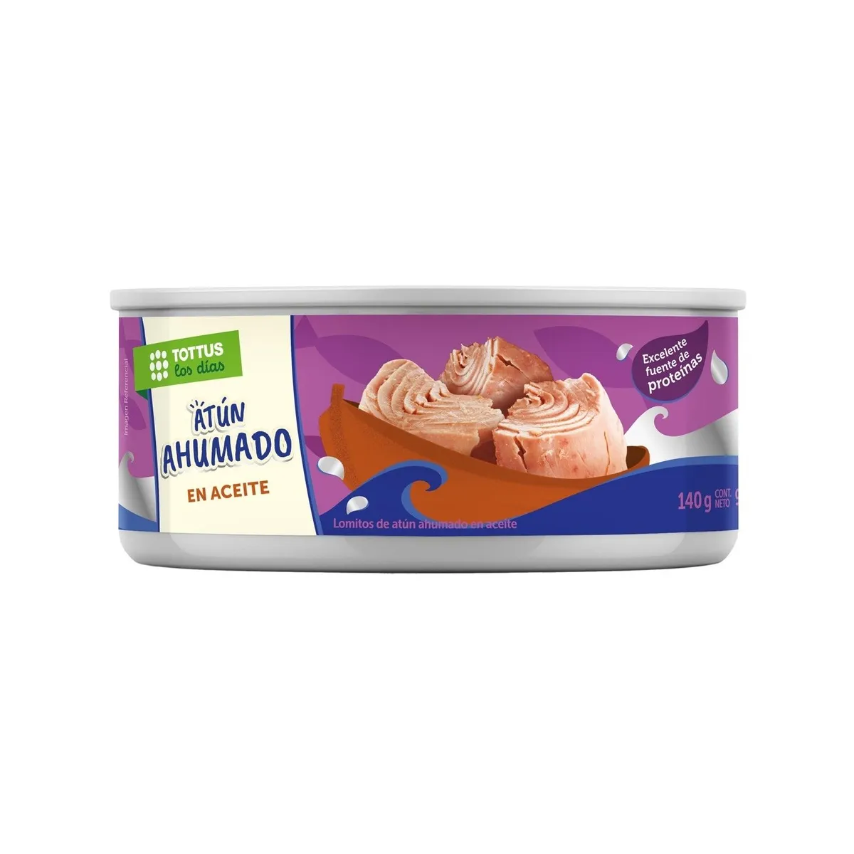TOTTUS - Atún Lomitos Ahumado en Aceite Tottus 140 g