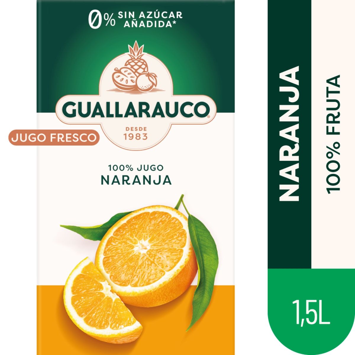 GUALLARAUCO - Jugo Fresco de Naranja Guallarauco 1.5 L