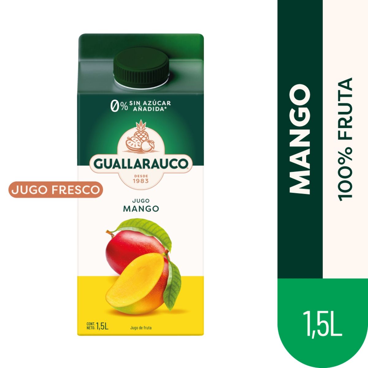 GUALLARAUCO - Jugo Fresco de Mango Guallarauco 1.5 L