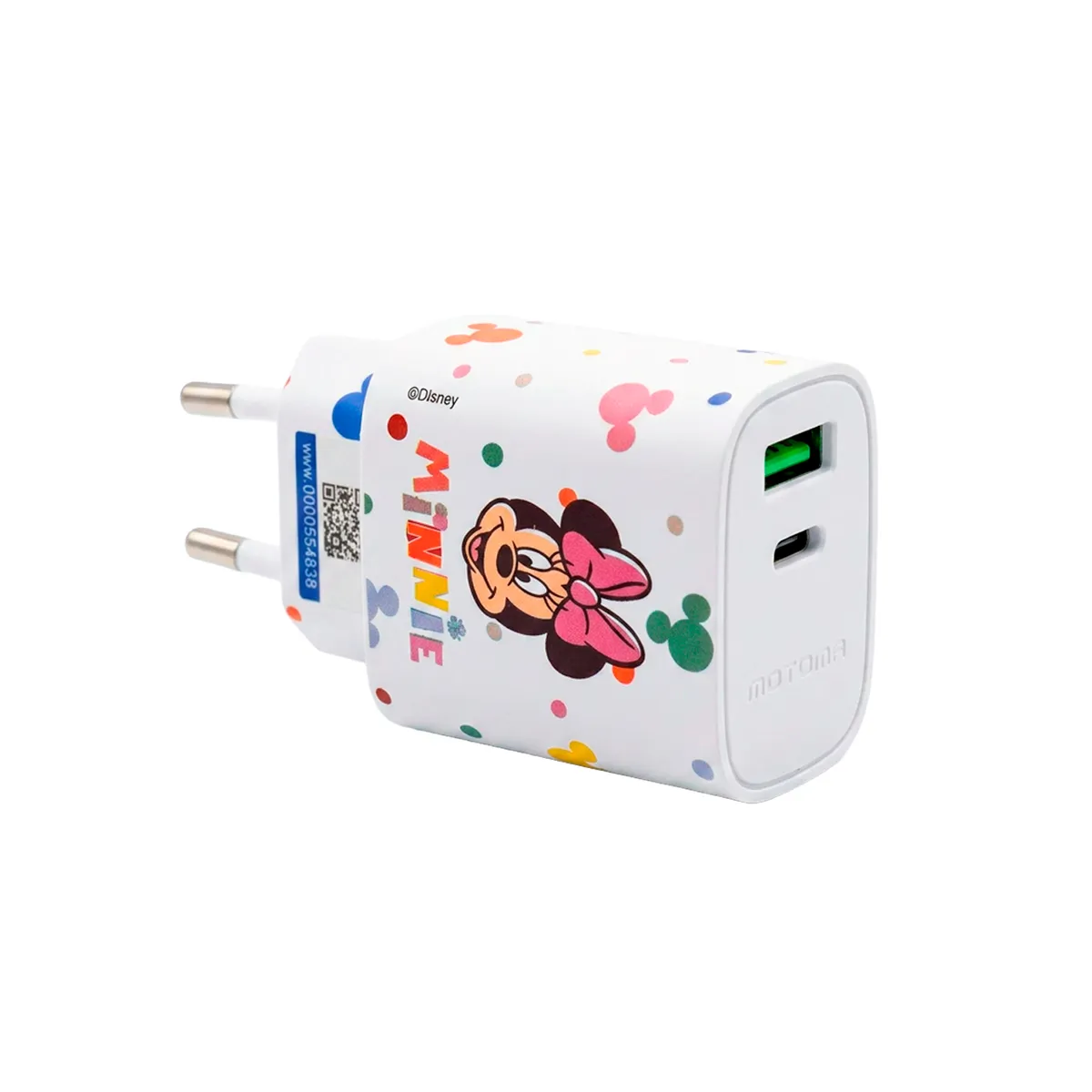 DISNEY - Cargador Celular Tipo C Minnie Disney