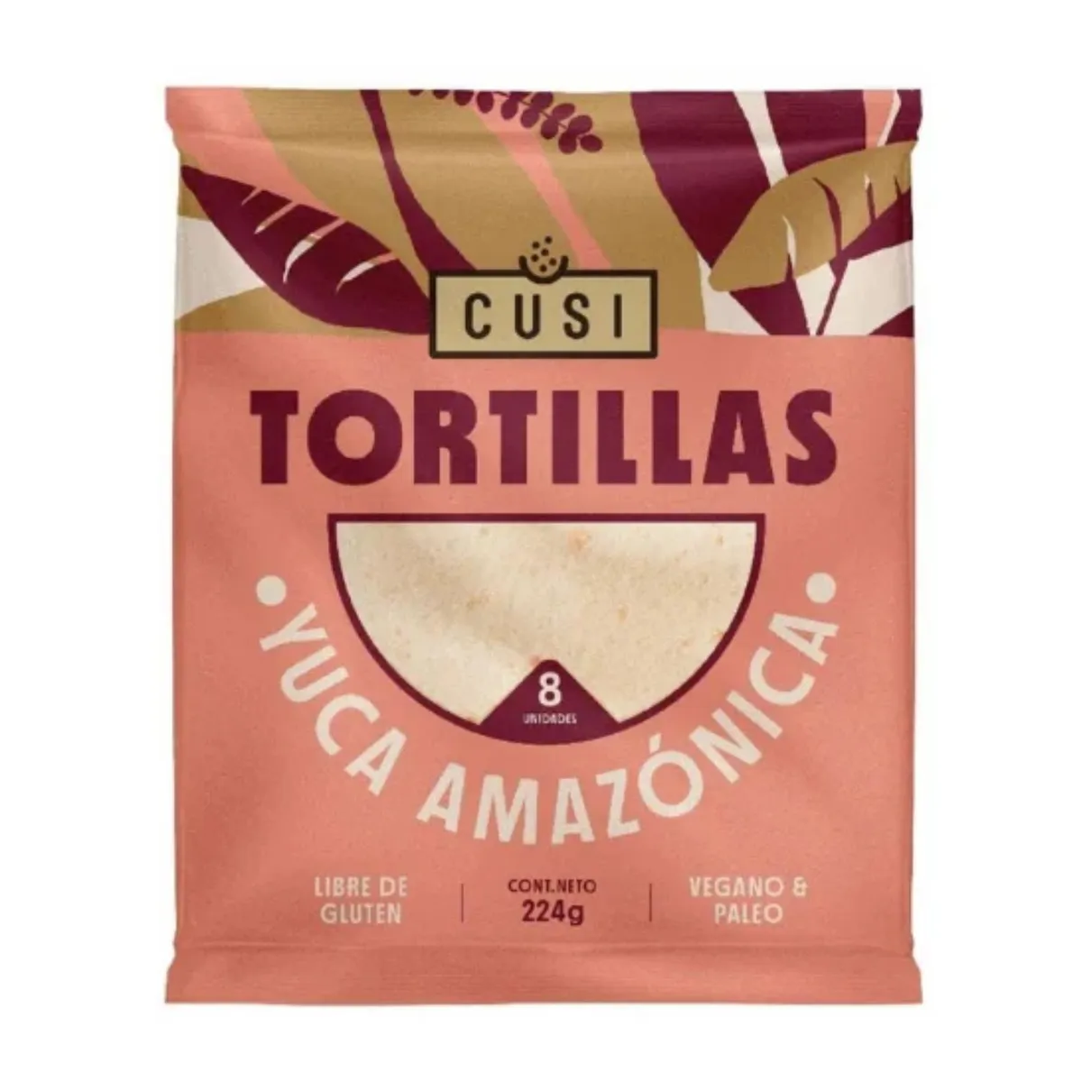 CUSI - TORTILLA YUCA AMAZONICA S GLUTEN 224GR