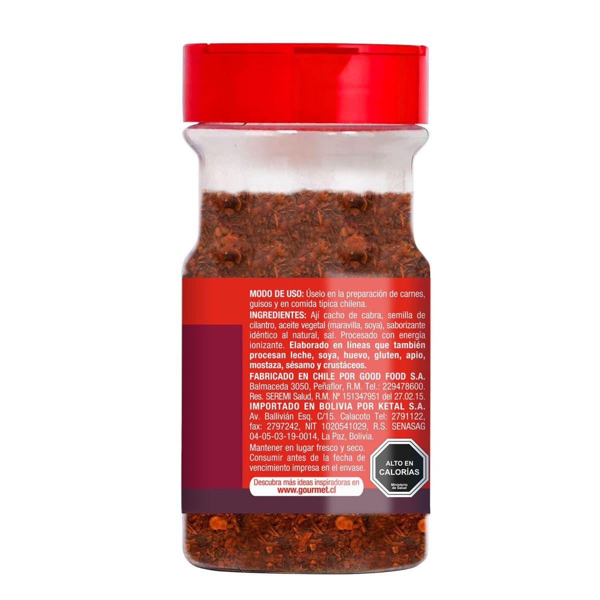 GOURMET - Merquén Frasco Gourmet 130 g