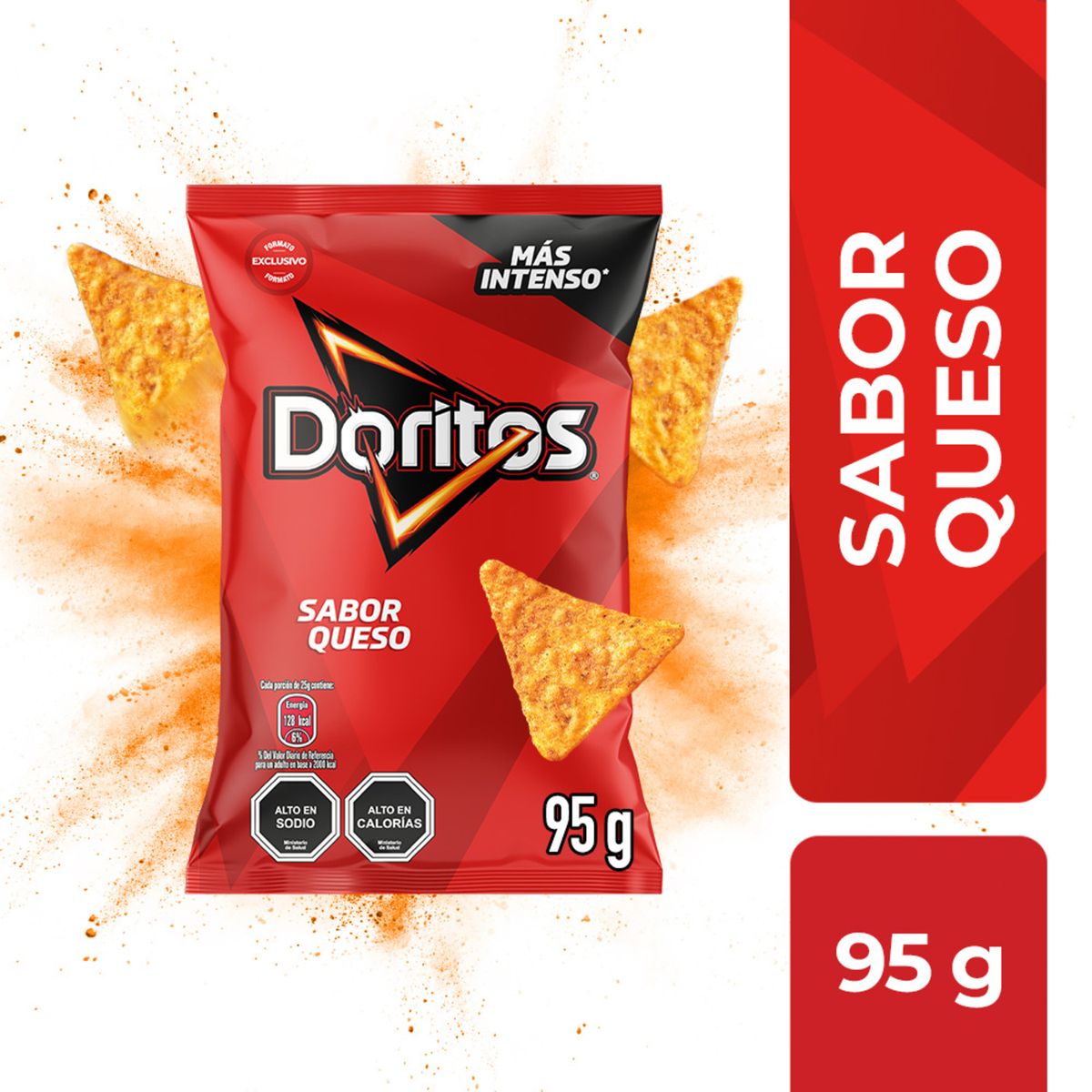 EVERCRISP - Snack Doritos Sabor Queso Evercrisp 95 g