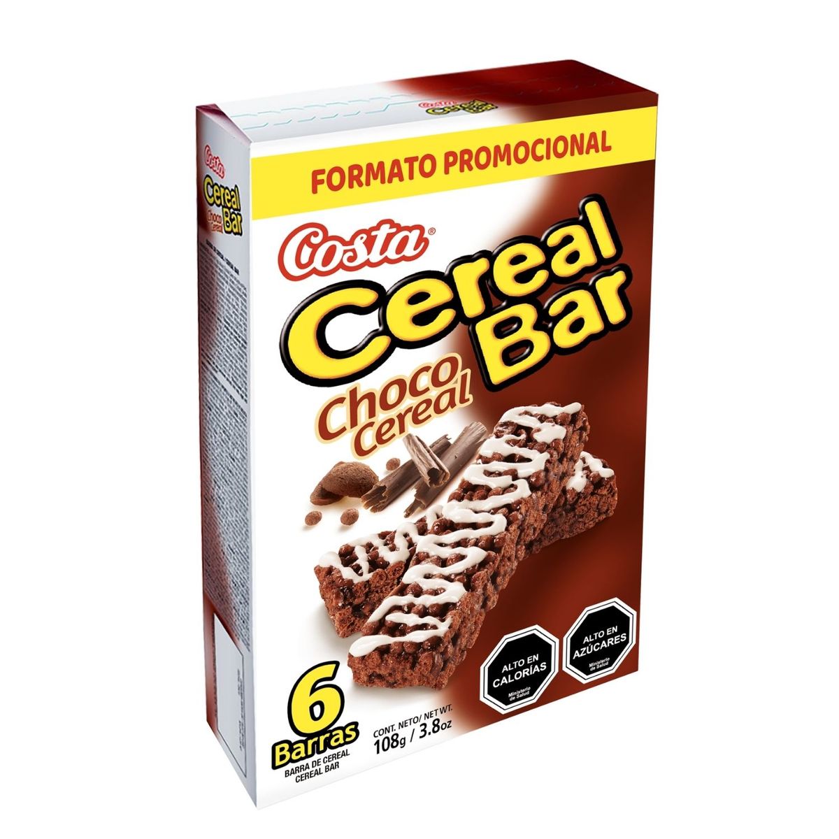 COSTA - Barras de Cereal Choco Costa 6 x 18 g