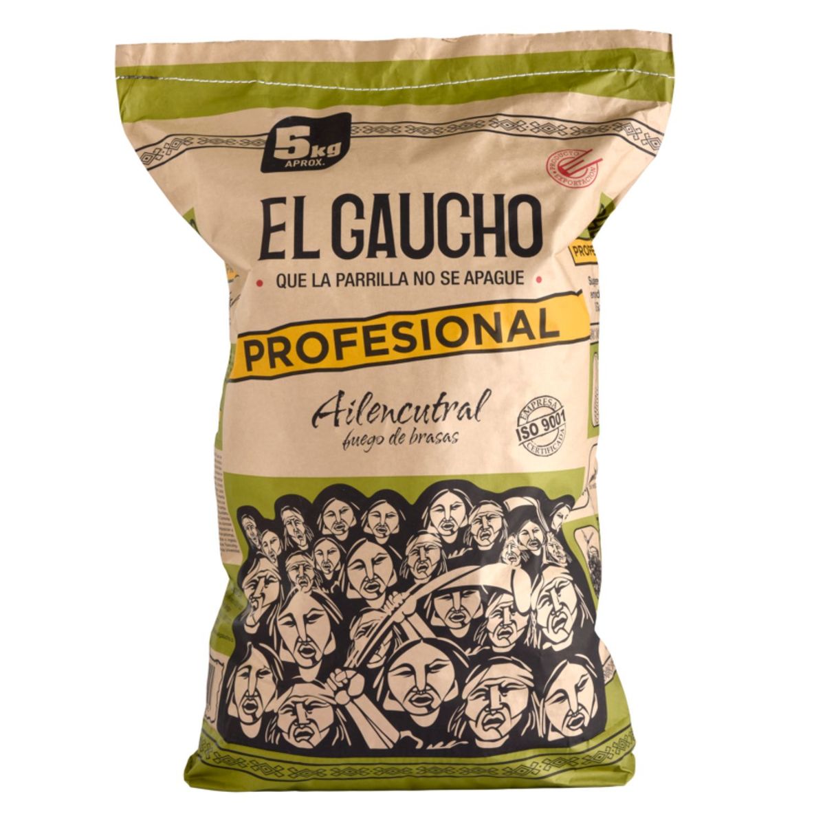 EL GAUCHO - Carbón Vegetal Profesional El Gaucho 5 kg