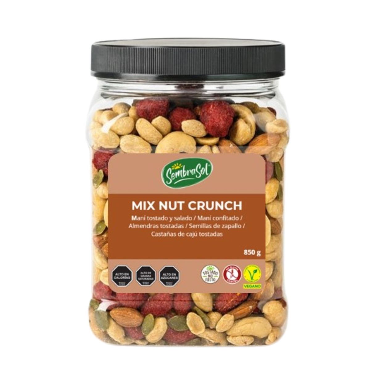 SEMBRASOL - Mix de Frutos Secos Nut Cruch Sembrasol 850 g