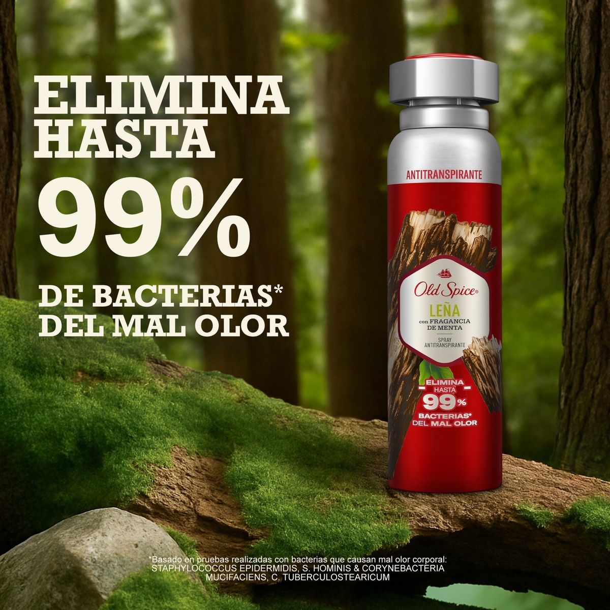 OLD SPICE - Antitranspirante en Spray Leña Old Spice 150 ml