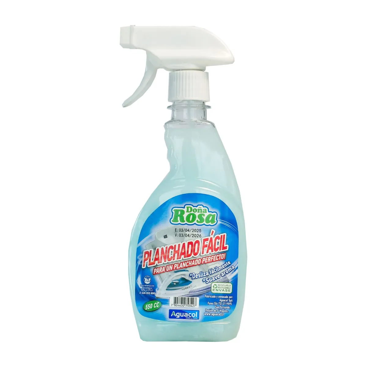AGUACOL - Planchado Fácil Suave Aroma Aguacol 550 ml