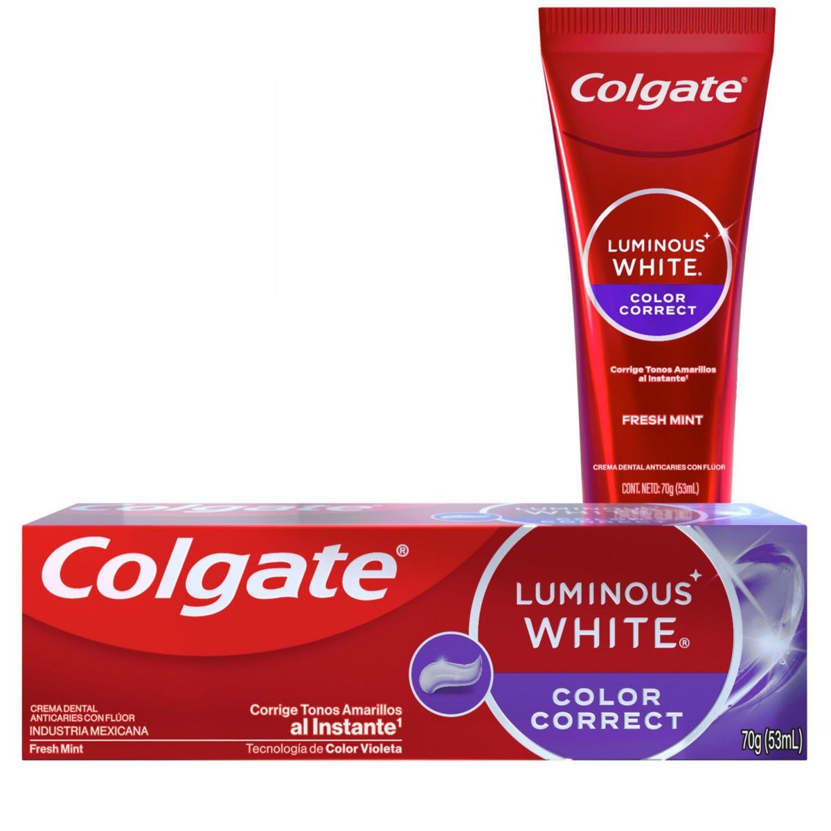 COLGATE - Pasta Dental Luminous White Color Correct Colgate 70 gr