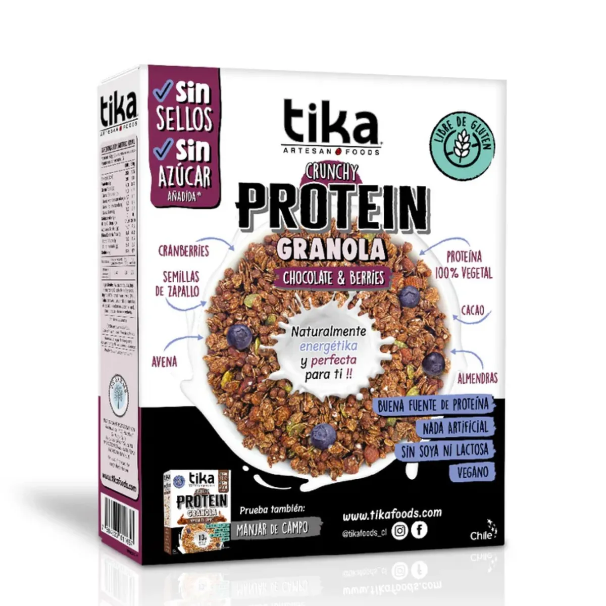 TIKA - CHOCO BERRIES PROTEIN TIKA 250GR