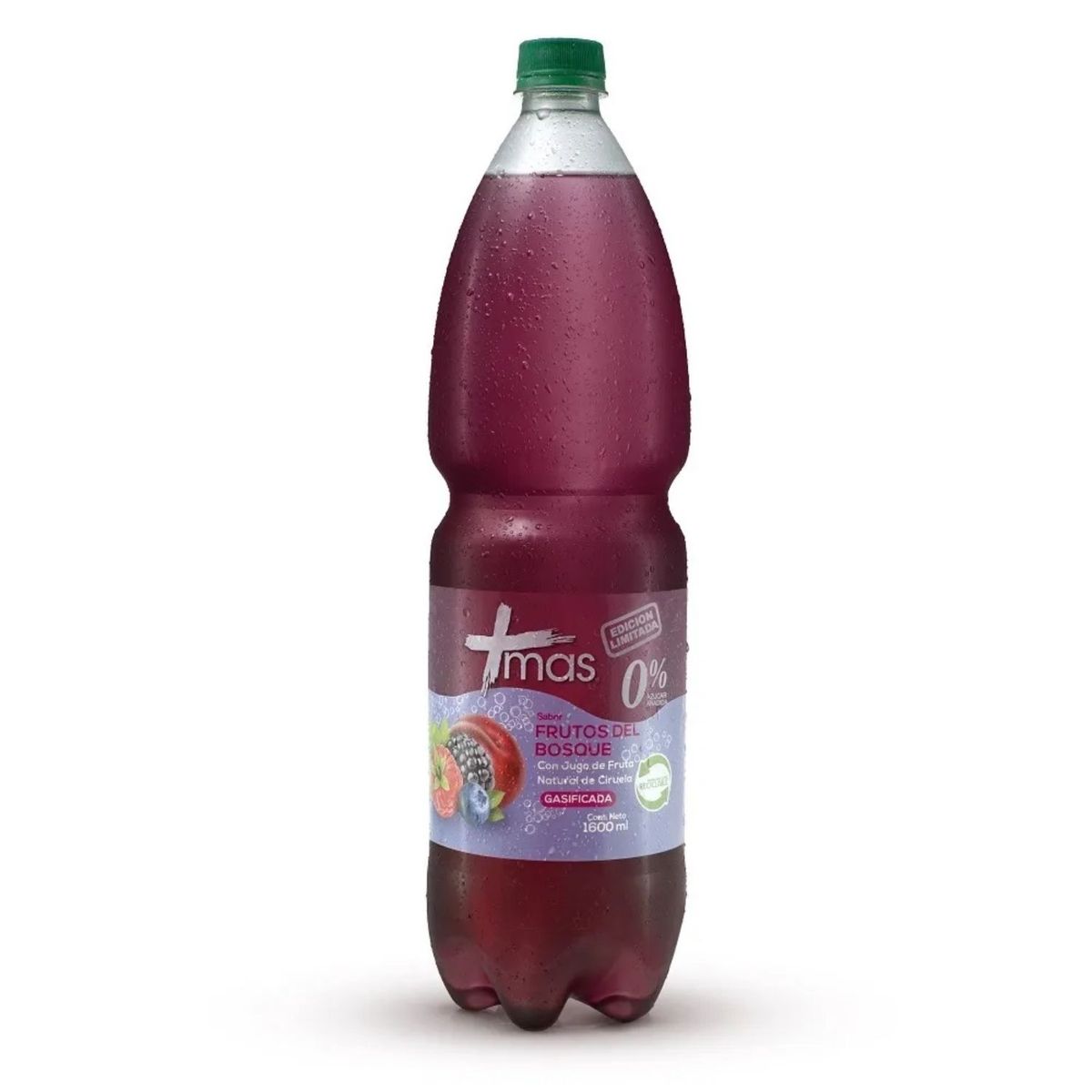 MAS - Agua Saborizada Frutos del Bosque Mas 1.6 L
