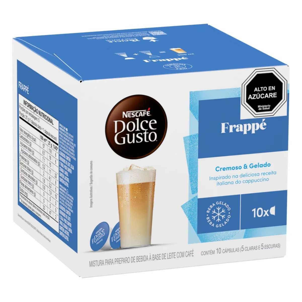 DOLCE GUSTO - Cápsulas de Café Dolce Gusto Frappé 10 Un