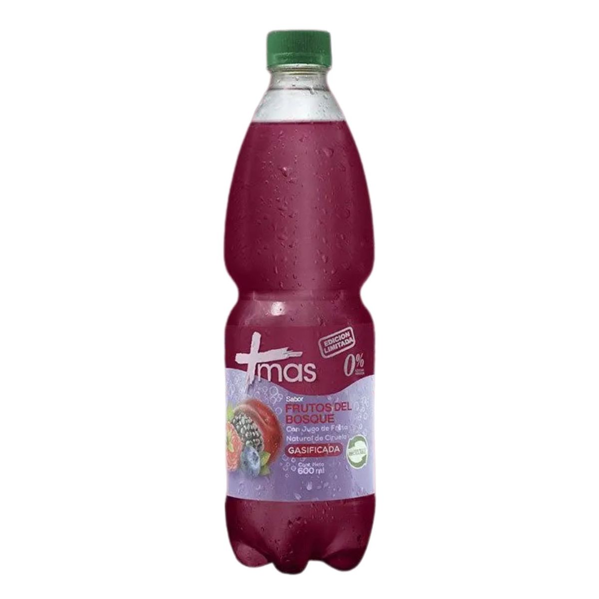 MAS - Agua Saborizada Frutos del Bosque Mas 600 ml