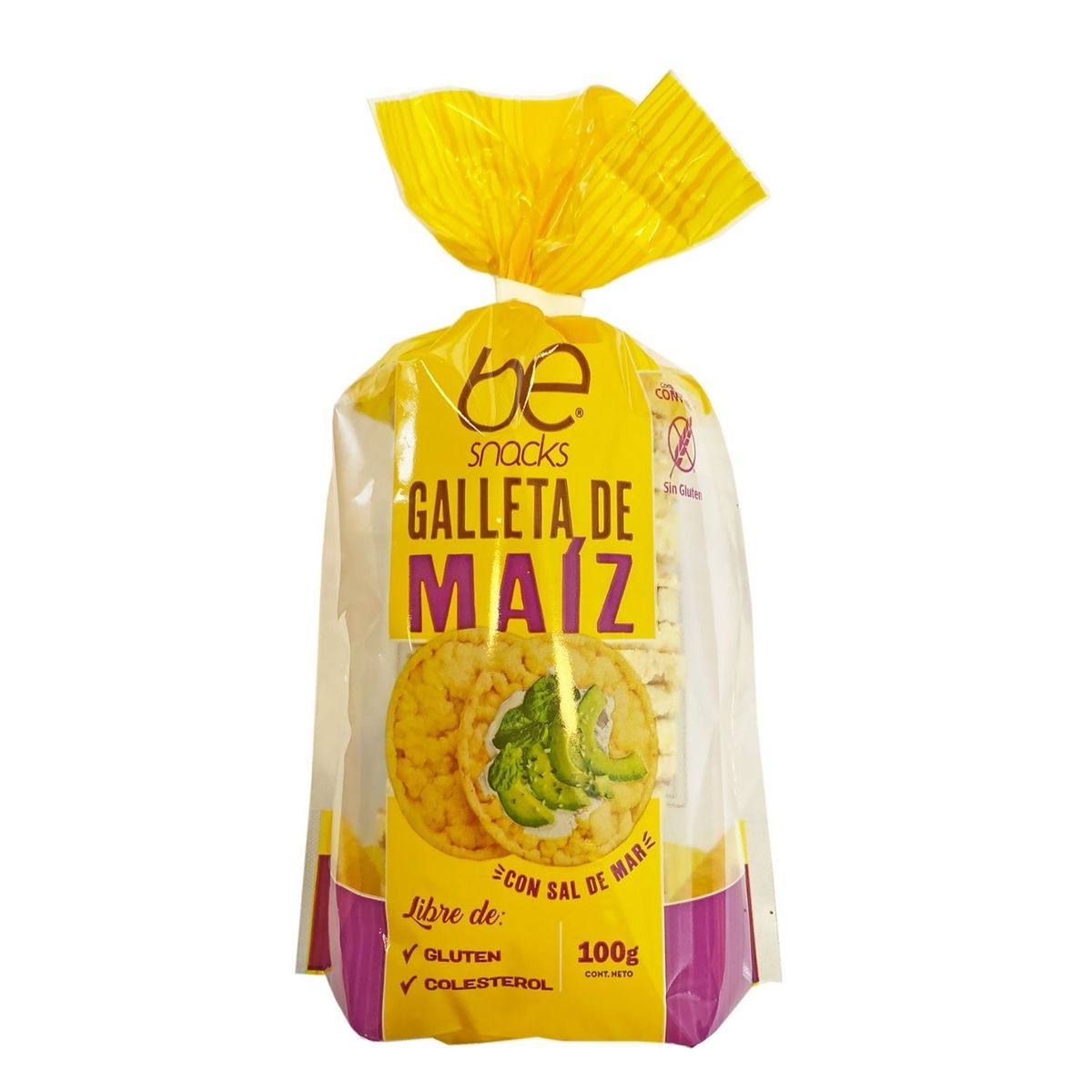 BE COOKIES - Galletas de Maíz Be Cookies 100 g