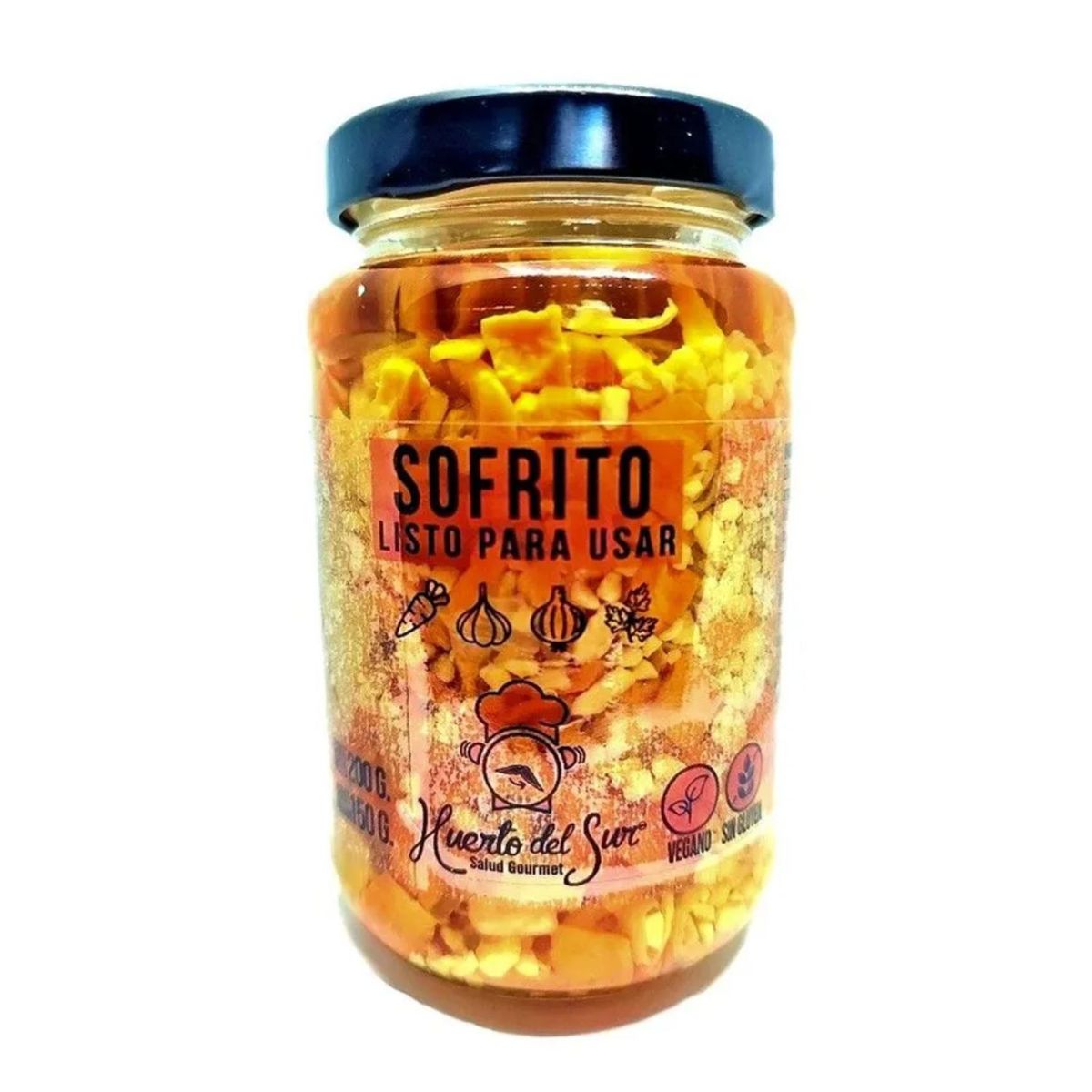 HUERTO DEL SUR - Sofrito Listo para Cocinar Huerto del Sur 200 g