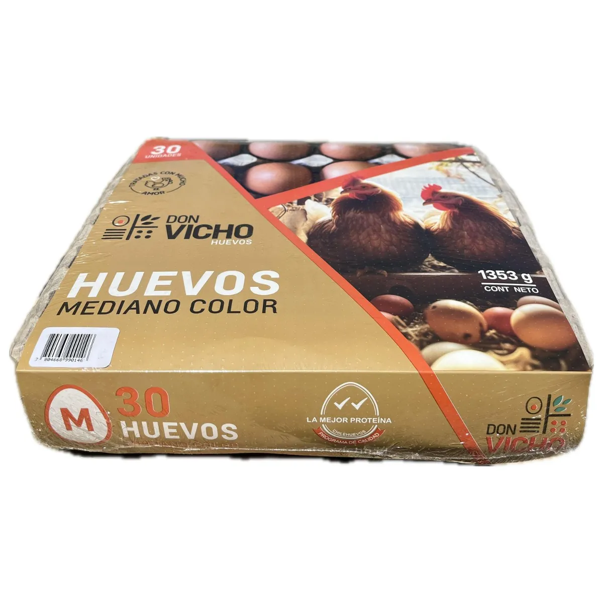 DON VICHO - HUEVO COLOR MEDIANO DON VICHO 30 UN