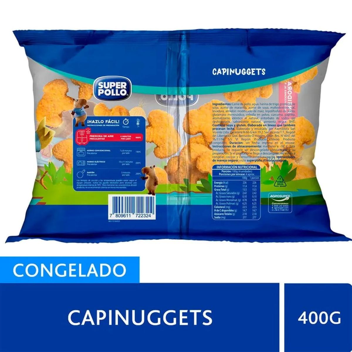 SUPER POLLO - Nuggets Capinuggets Super Pollo 400 gr