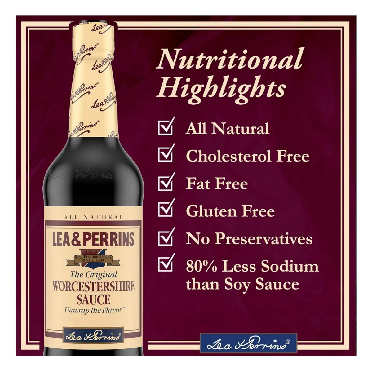  - Salsa Inglesa Lea & Perrins 444 ml