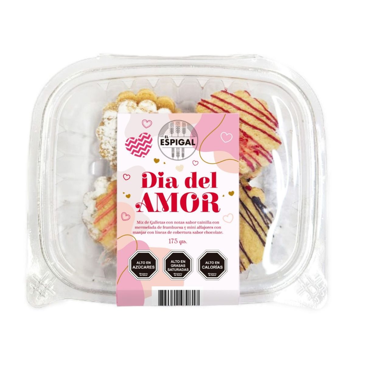 EL ESPIGAL - Galletas Surtidas Día del Amor El Espingal 175 gr