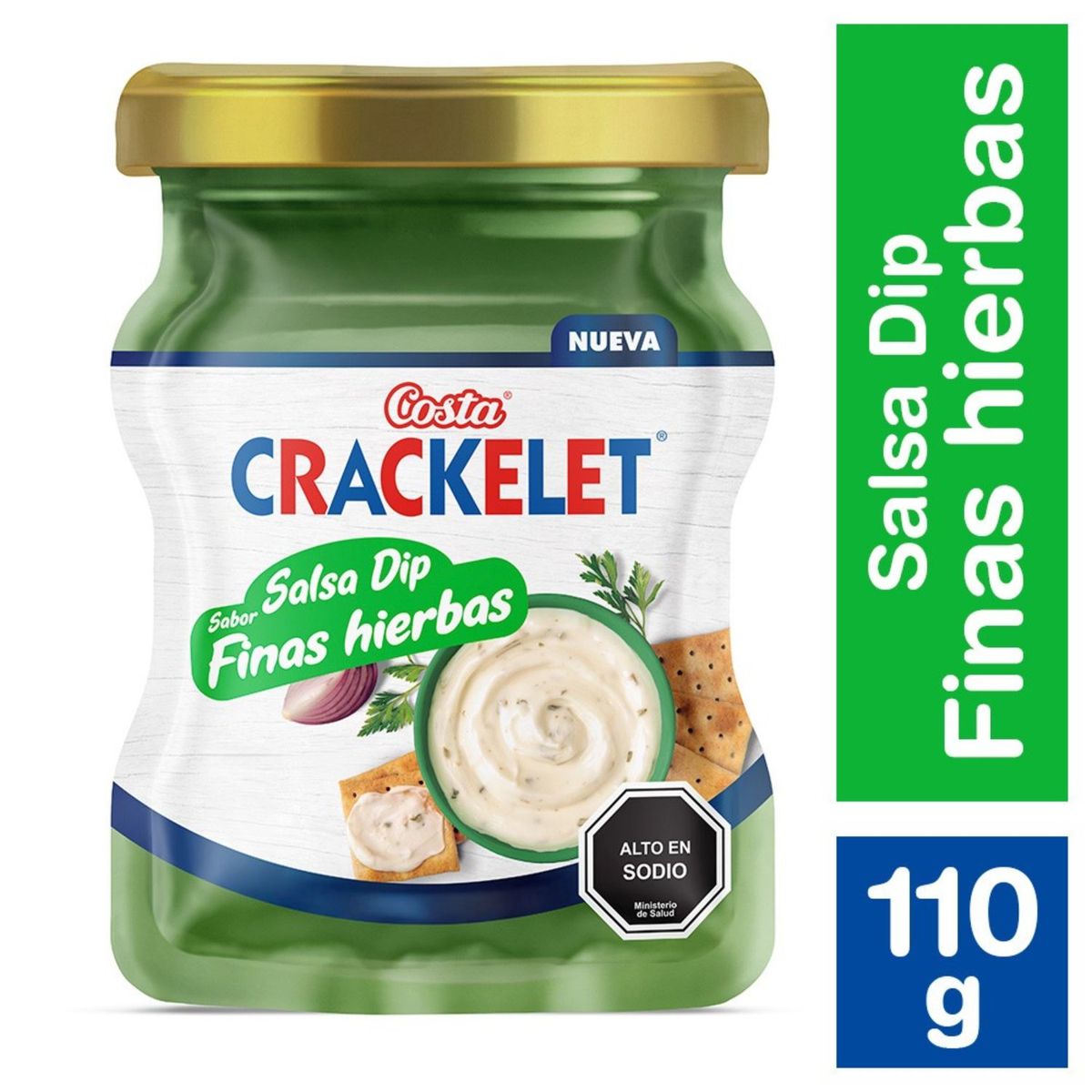 COSTA - Salsa Dip Sabor Finas Hierbas Costa 110 g
