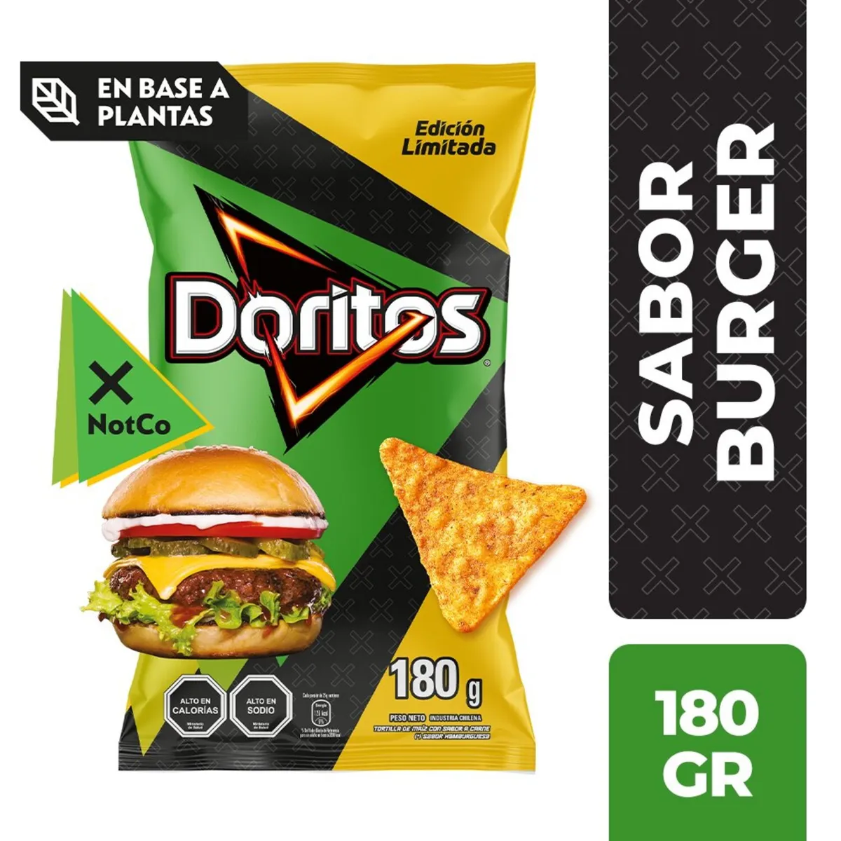 DORITOS - Snack Doritos Sabor Burger 180 g
