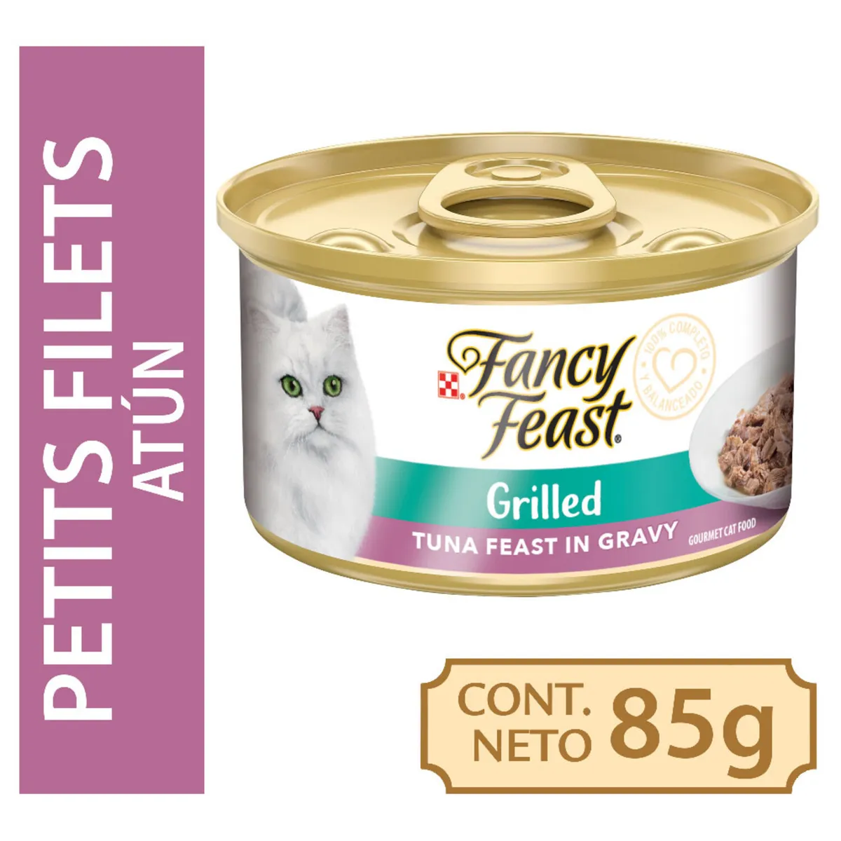 FANCY FEAST - LATA FILETE ATUN FANCY FEAST 85 G