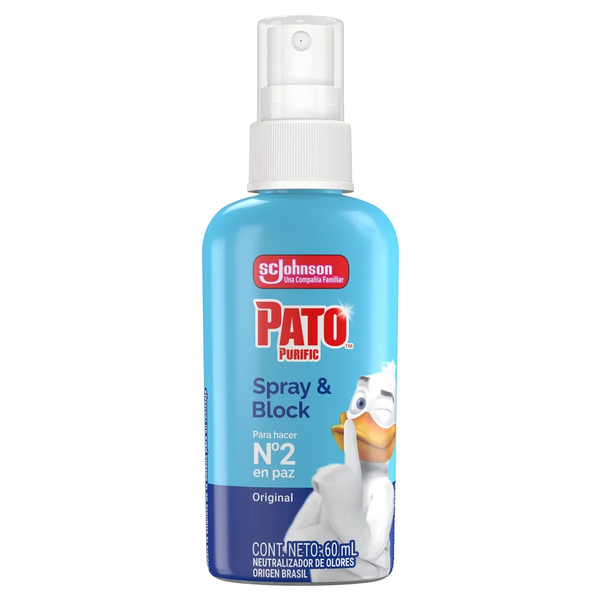 PATO PURIFIC - Bloqueador Olores Inodoro Aroma Original Pato Purific 60 ml