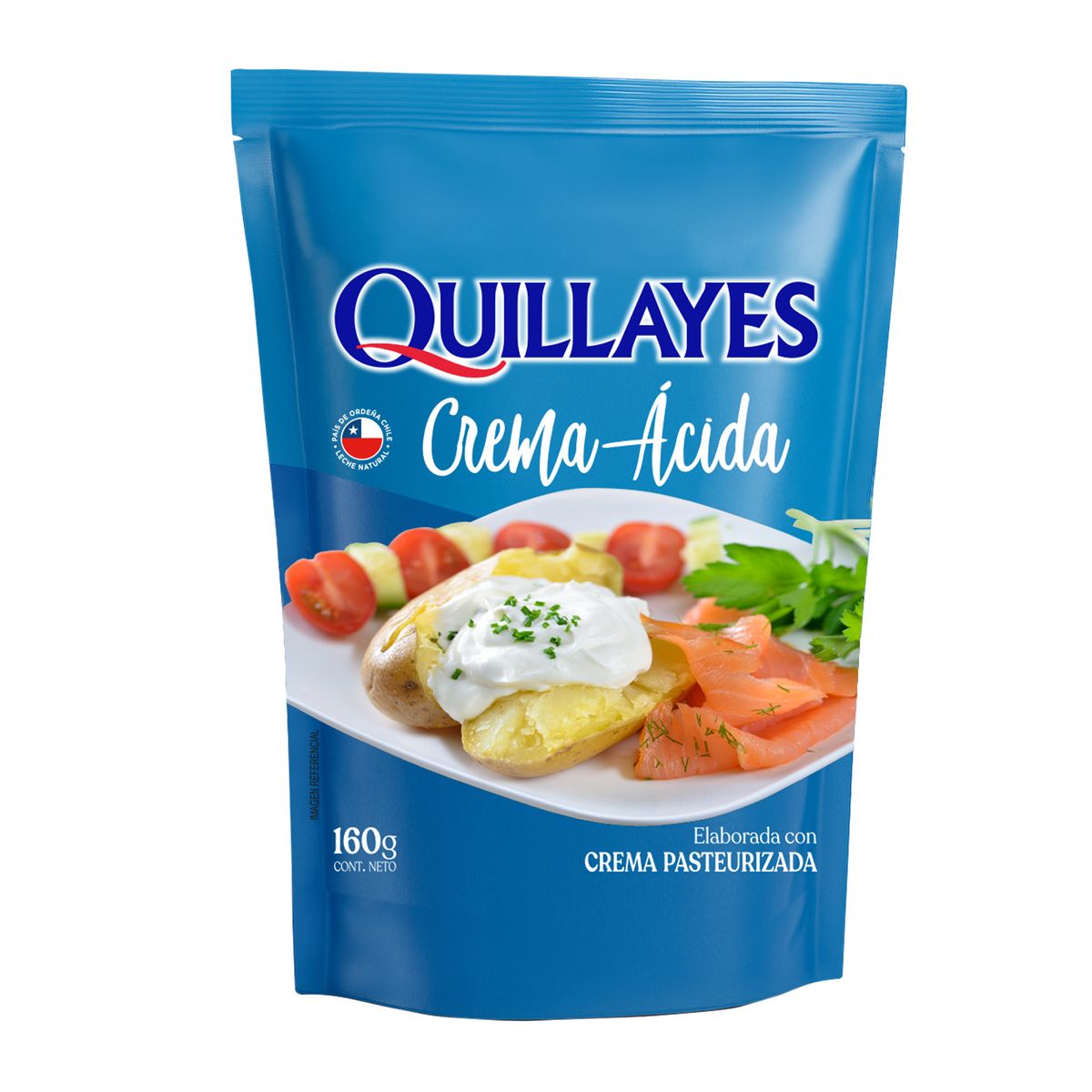 QUILLAYES - Crema Ácida Quillayes 160 gr