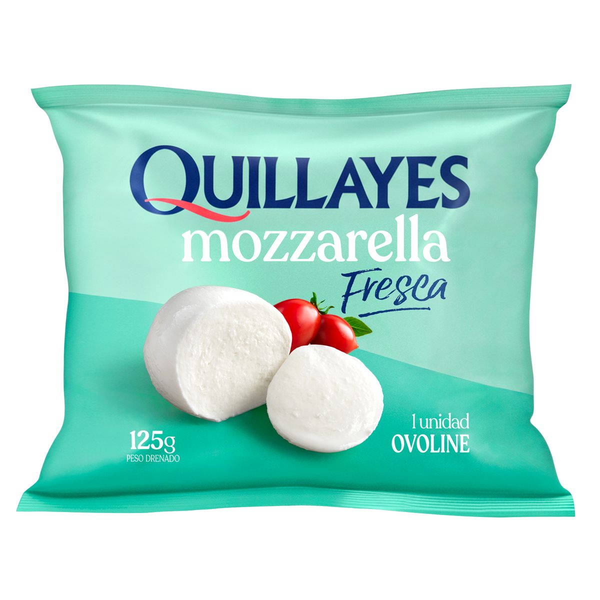 QUILLAYES - MOZARELA FRESCA OVOLIN QUILLAYES 125 G